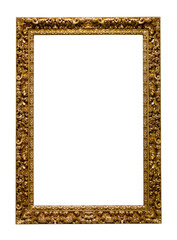 picture frame. Isolated over white