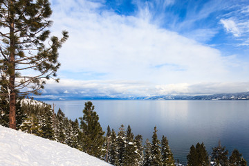 Lake Tahoe in Winter