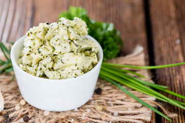 Portion of Herb Butter