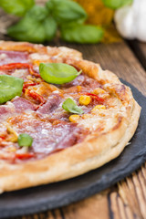 Fresh made Salami Pizza