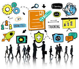 Business People Training Partnership Handshake Concept