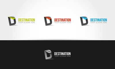 Fototapeta na wymiar Destination Logo