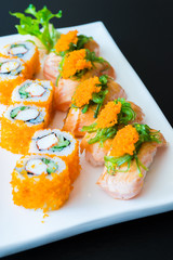 Salmon sushi