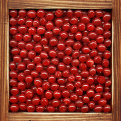 Guelder rose, collection of products