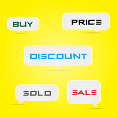 Set of labels for trade