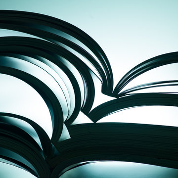 abstract magazine pattern