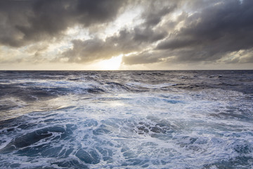 Stormy seas