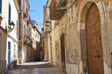 Alleyway. San Severo. Puglia. Italy.