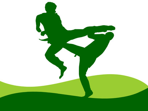 Ilustração - Taekwondo