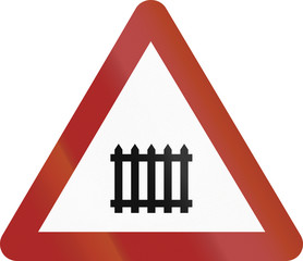 Highway Direction Sign 1938