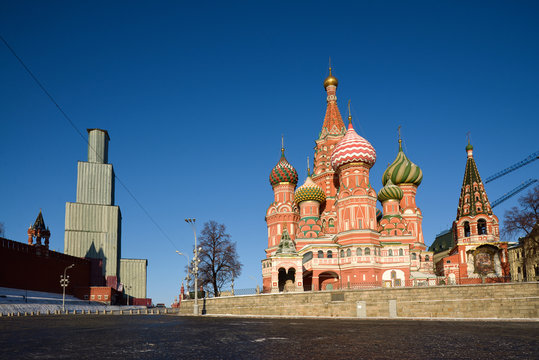 Kreml und Basiliuskathedrale