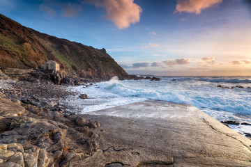 Stormy Seas at Cape Cornwall