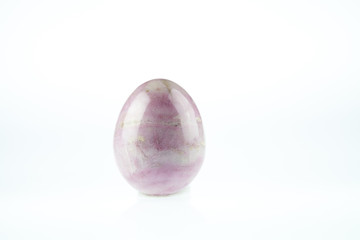 Rose Quartz egg shaped