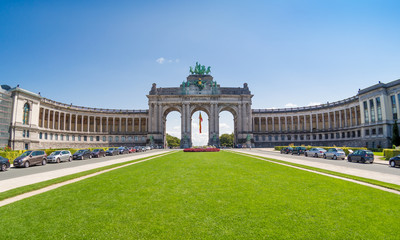 Der Triumphbogen in Brüssel, Belgien