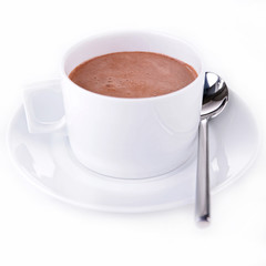 coffee cup or chocolate