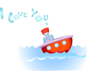 Steamship in love