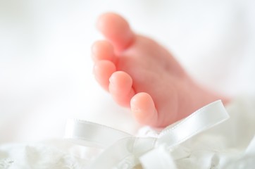 赤ちゃんの足