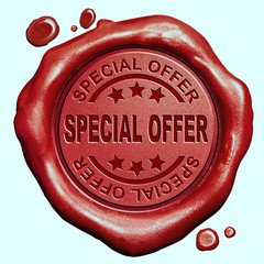 special offer stamp - 75793579