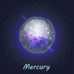 Fototapeta premium Mercury planet
