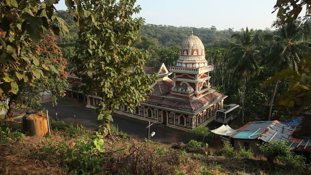 Old Buddhist temples in Goa, India