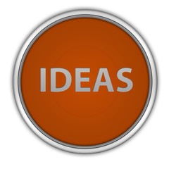 Ideas circular icon on white background