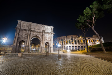 Naklejka premium Colosseum Rome Italy