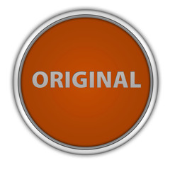 Original circular icon on white background