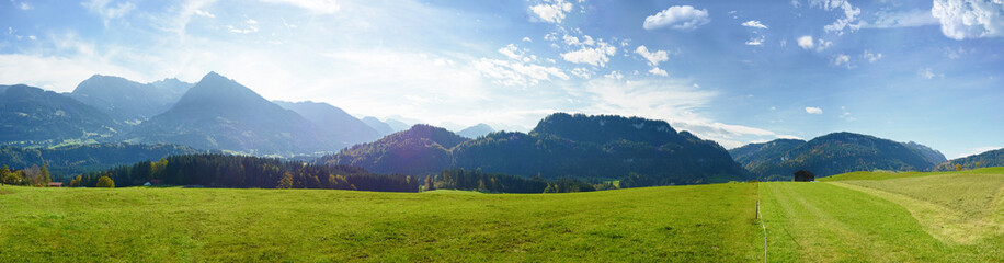 Fototapeta premium Naturpanorama Maderhalm