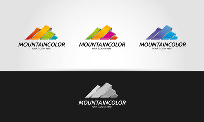 Mountain Color Logo