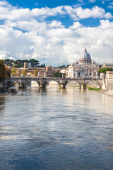 St. Peter’s Basilica in Rome, Italy