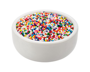 Sprinkles Nonpareils in a Bowl
