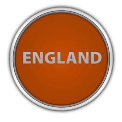 England circular icon on white background