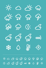 Weather icons