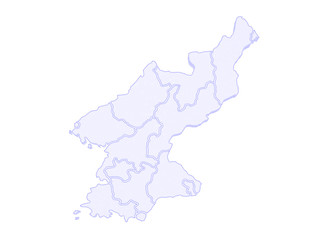 Map of North Korea