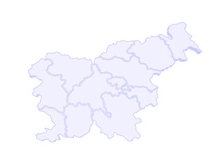 Map of Slovenia