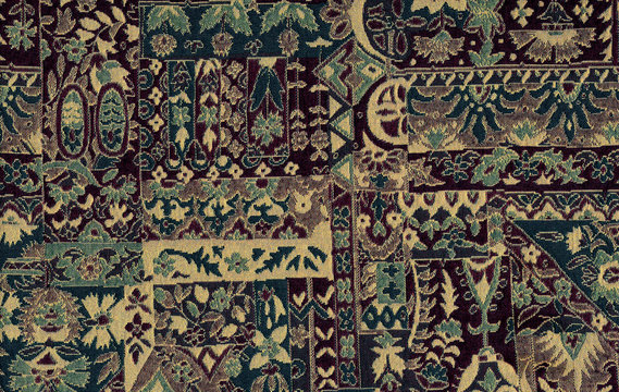 Tapisserie patchwork  .