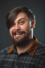 Guy in a plaid shirt