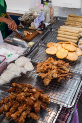 Straßengarküche in Bangkok
