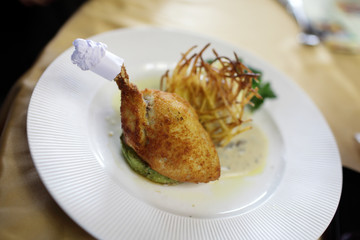 Chicken Kiev dish