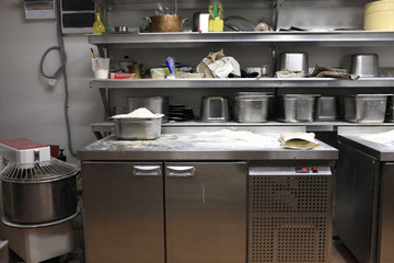 Interior of kitchen