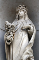 St Rose of Lima, Dominican Church in Vienna