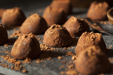 Fancy Dark Chocolate Truffles