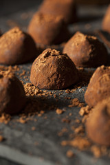 Fancy Dark Chocolate Truffles