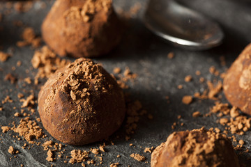 Fancy Dark Chocolate Truffles