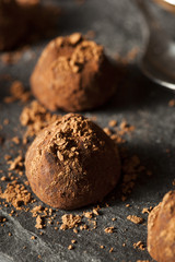 Fancy Dark Chocolate Truffles