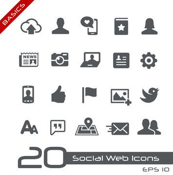 Social Web Icons -- Basics
