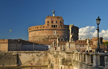 Castel Sant'Angelo in Rome, Italy.