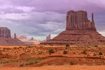 Tuinposter Landschap van Monument Valley © natureguy