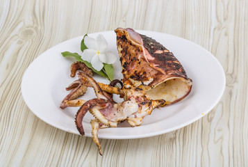 Grilled cuttlefish