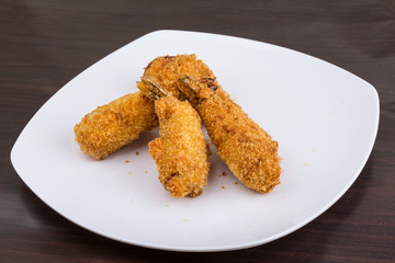 Fried prawn tempura